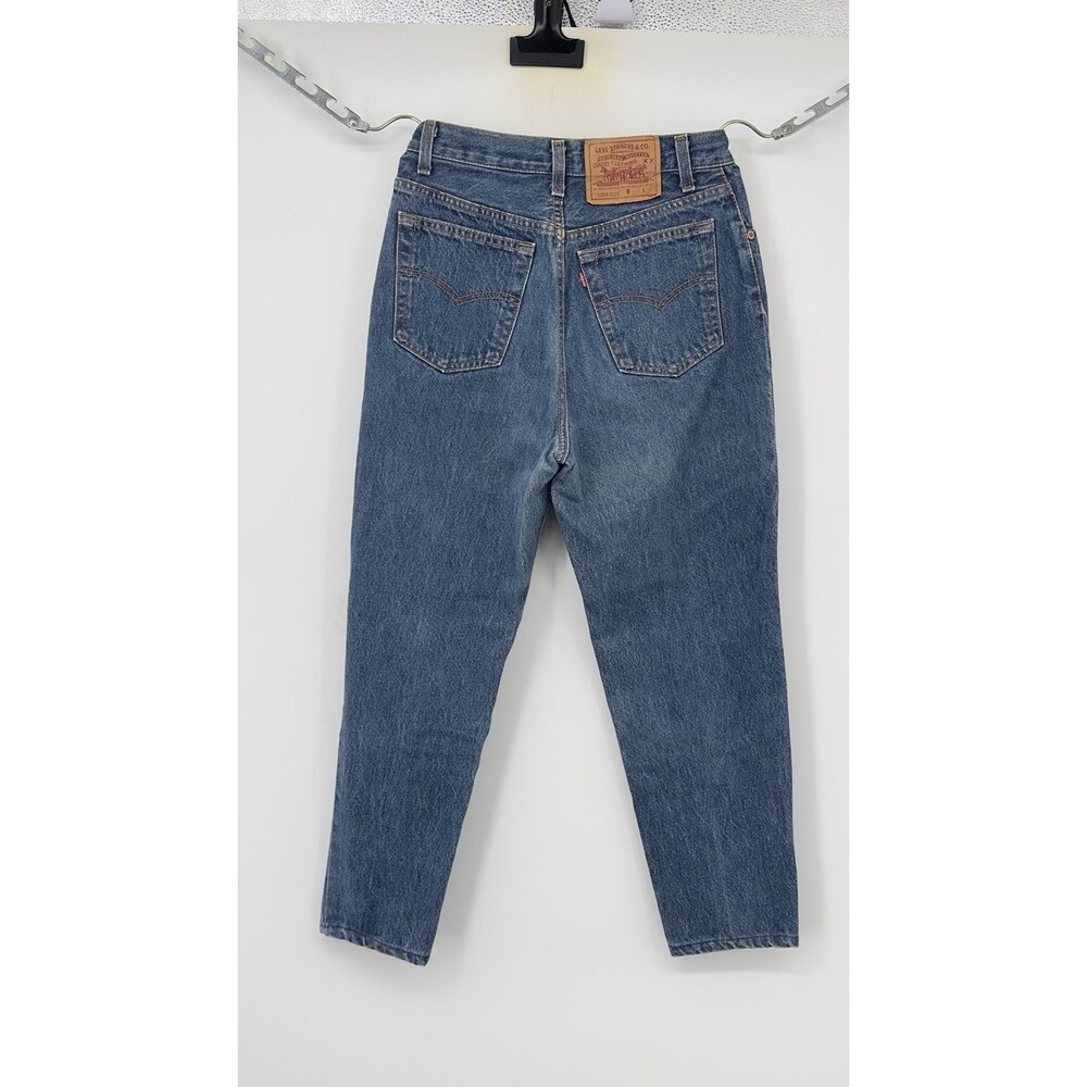 VTG Levi's‎ Jeans Womens 24 hight rise Tapered Button Fly Mom 13501-0658 90s - Picture 2 of 12